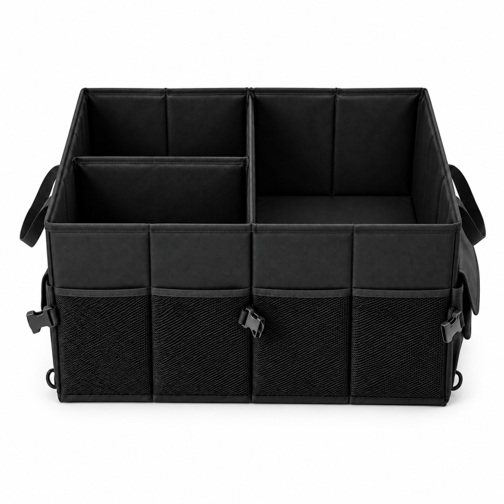 Camping Storage Box, Black, view 3