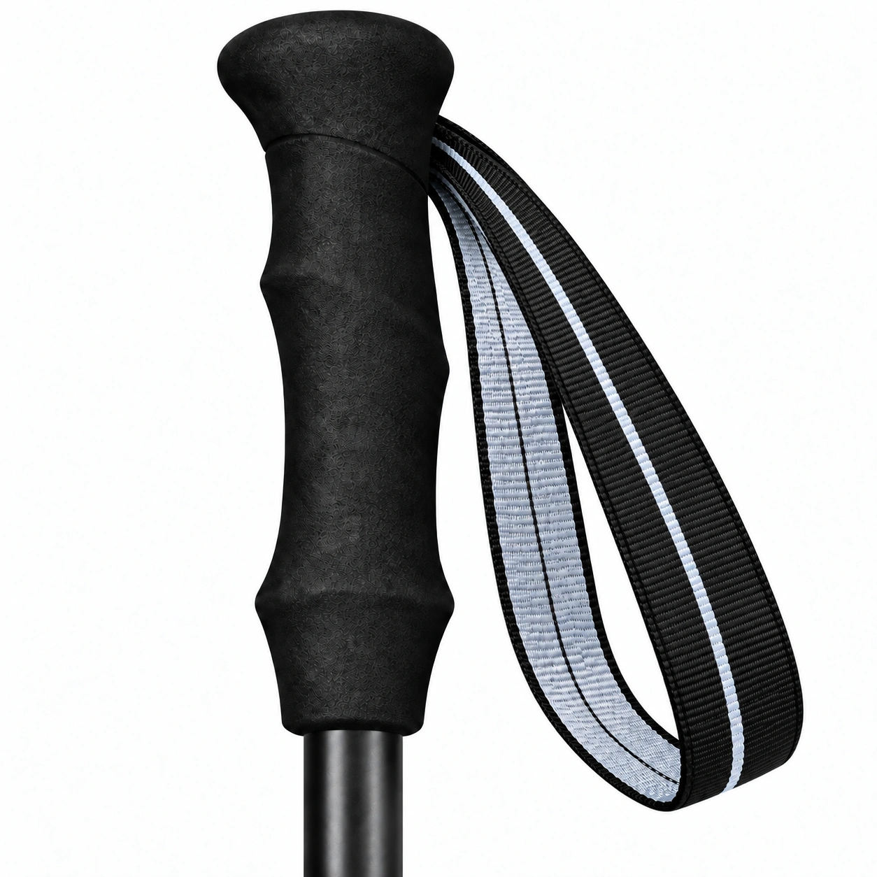 100% Carbon Fiber Trekking Poles Set - Black